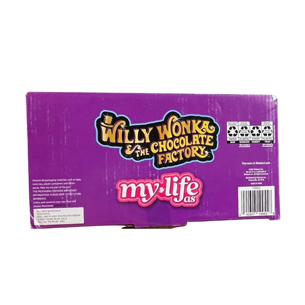 My Life As Willy Wonka And The Chocolate Factory 11 Piece Doll Set‎ Dark Skin